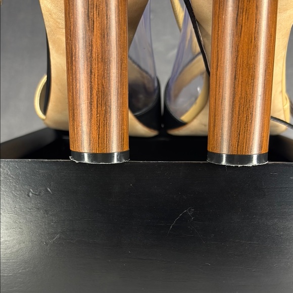 🔥🔥🔥Awake Black and Yellow Heels with Ankle Straps Size: 9-9.5US/ 40EU🔥🔥🔥 - Picture 6 of 10